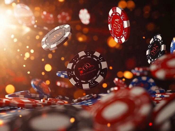 New live-casino table with dealer and betting layout on sky77